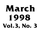 March 1998 -- Vol. 3, No. 3