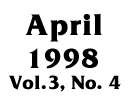 April 1998 -- Vol. 3, No. 4